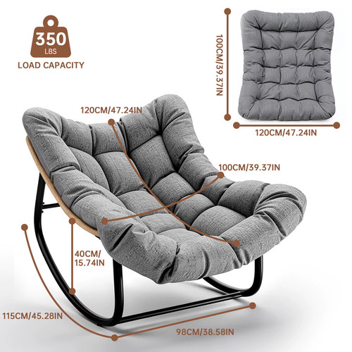 Egg shaped rocking - egg-shaped, with