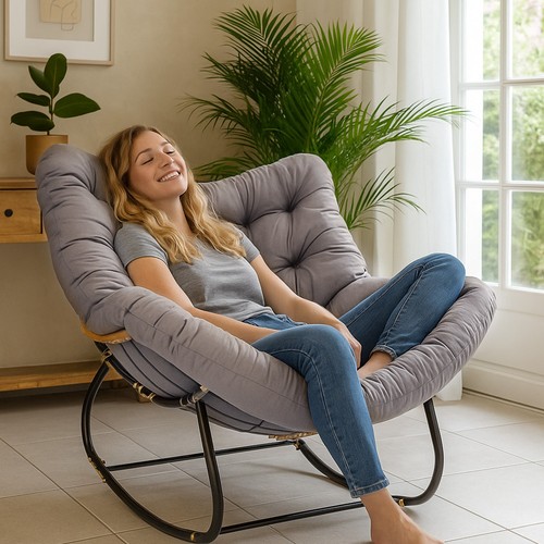 Garden rocking chair rattan - garden,