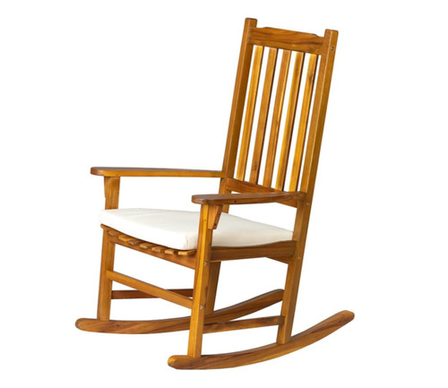 Wooden rocking chair - wooden,