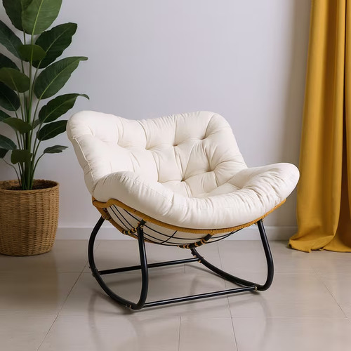 Garden rocking chair rattan - garden, –rattan