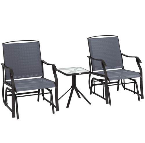 Outsunny glider rocking - outsunny, 2x