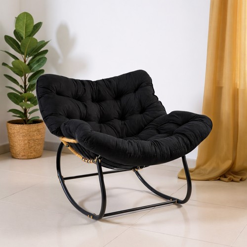 Garden rocking chair rattan - rocking, –rattan