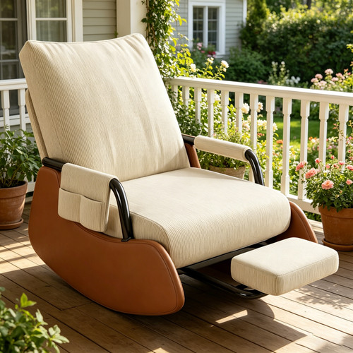 Garden rocking chair wood - rocking, –wood