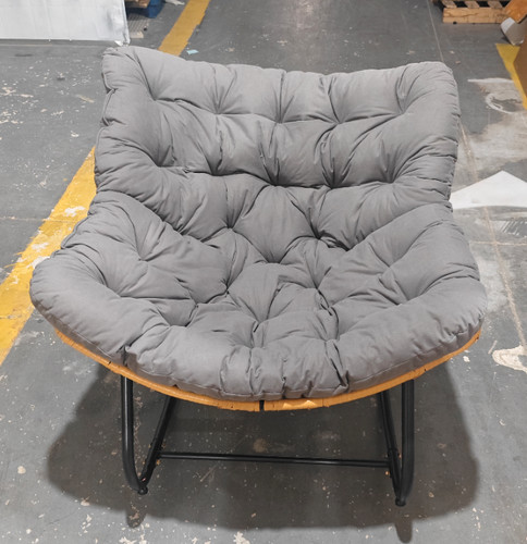 Garden rocking chair rattan - rocking,