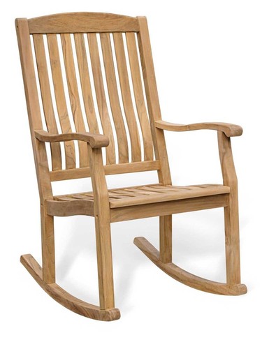 Teak garden rocking - rocking, chair