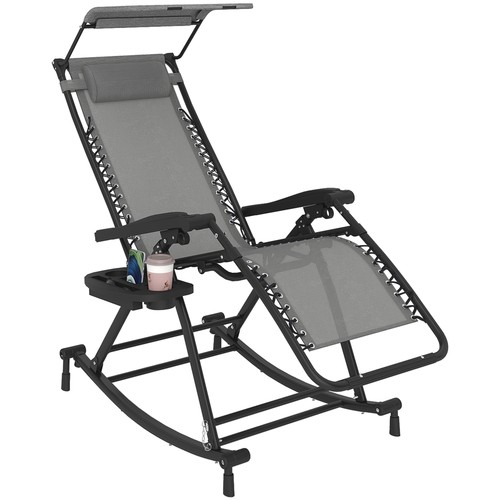Outsunny folding recliner - outsunny,