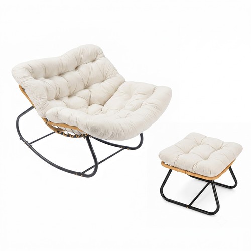 Oversized rocking chair - rocking, with