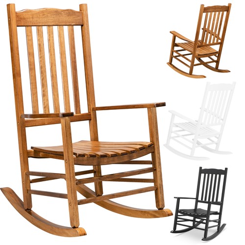 Wooden rocking chair - wooden, porch