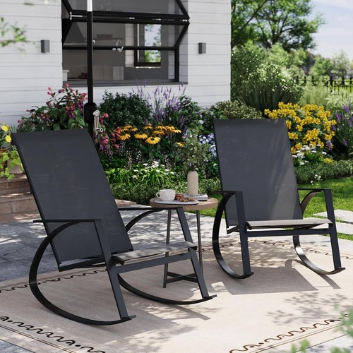 Rocking lounge garden - 2x, chair