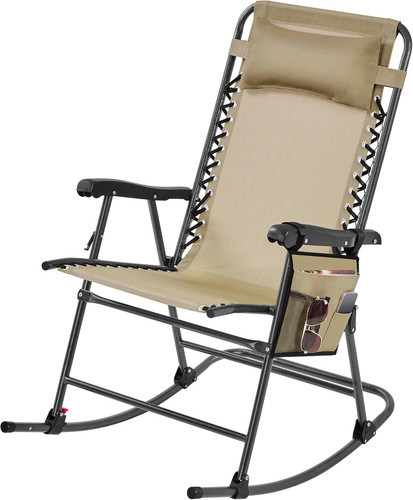 Rocking garden chair with - rocking,