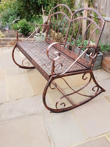 Seater metal garden park - metal,