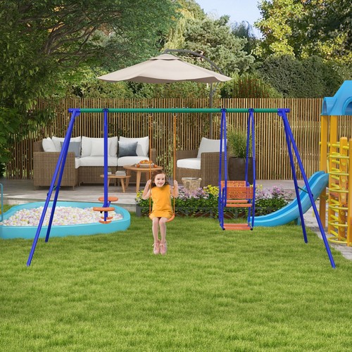 Metal kids swing set - 1,