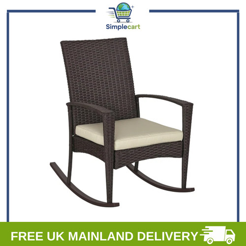 Rattan rocking chair rocker - rocking,