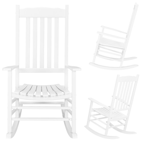 Wooden rocking chair - wooden,