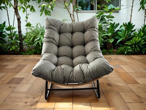 Garden rocking chair - chair, with