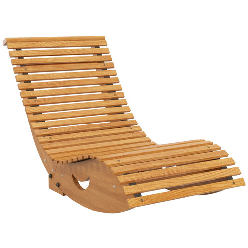Outdoor rocking chair - outdoor, wooden